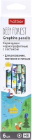 

Набор простых карандашей Hatber, Deep Forest / BLs_071073