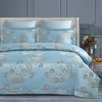 Комплект постельного белья Arya Majestik Riley / 8680943099860 (голубой) - 
