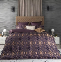Комплект постельного белья Arya Majestik Barton / 8680943062680 (фиолетовый) - 