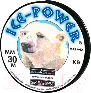 Леска монофильная Balsax Ice-Power 0.16мм / 13-12-20-139 (30м)