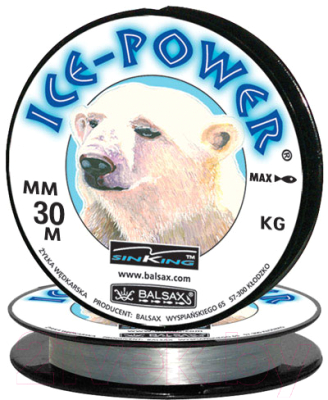 Леска монофильная Balsax Ice-Power 0.16мм / 13-12-20-139 (30м)