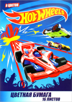 

Набор цветной бумаги Centrum, Hot Wheels / 88685