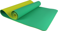 Коврик для йоги и фитнеса Espado ES9033 TPE (зеленый) - 