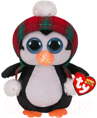 Мягкая игрушка TY Beanie Boo's Пингвин Cheer / 36241