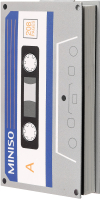 Записная книжка Miniso Cassette Tape Design Book / 4931 (серый) - 