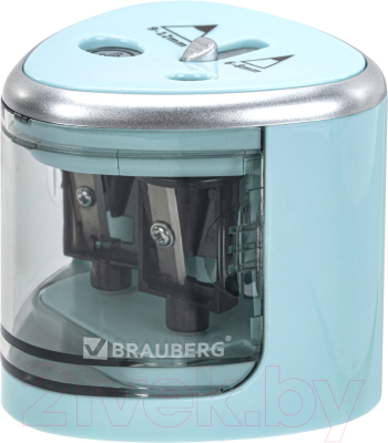 Точилка Brauberg Dual / 270578 (голубой)