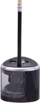 Изображение товара Точилка Brauberg Dual / 270581 (черный)