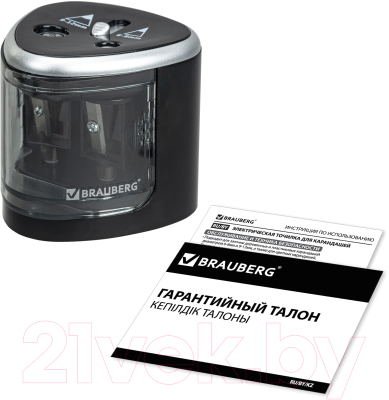 Изображение товара Точилка Brauberg Dual / 270581 (черный)
