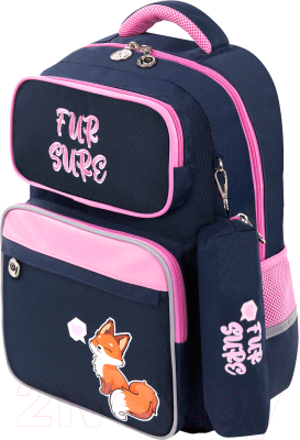Школьный рюкзак Юнландия Nice Fox / 270664