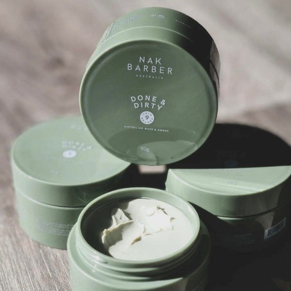 Паста для укладки волос Nak Done-n-Dirty Hard Clay Матовая сильной фиксации (90г)