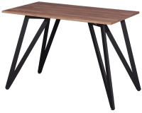 Обеденный стол Millwood Женева 2 Л18 120x70 (дуб табачный Craft/металл черный) - 