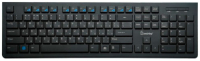 Клавиатура SmartBuy Slim 206 USB / SBK-206US-K (черный) - 