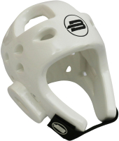Шлем для таэквондо BoyBo Premium (L, белый) - 