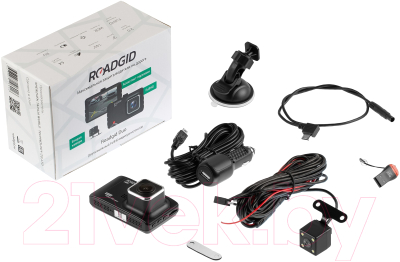 Автомобильный видеорегистратор Roadgid Duo / 4603757106016