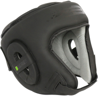 Боксерский шлем BoyBo B-Series (L, черный/зеленый) - 