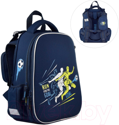 Школьный рюкзак Феникс+ Футболисты / 59301 (синий)