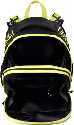Школьный рюкзак Феникс+ Дино паттерн / 59300 (черный)