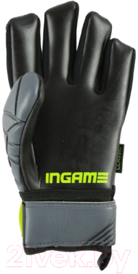 Перчатки вратарские Ingame Classic (р.10, черный/салатовый)