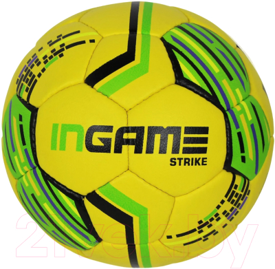 Футбольный мяч Ingame Strike №5 IFB-127 (желтый/зеленый)