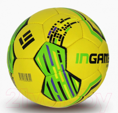 Футбольный мяч Ingame Strike №5 IFB-127 (желтый/зеленый)