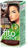 Крем-краска для волос Fito Косметик Fitocolor Стойкая тон 4.36 (115мл, мокко) - 