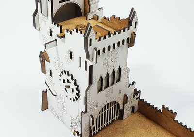 Башня для бросания кубиков Правильные Игры Dice Tower Белый замок LP 002-064 -