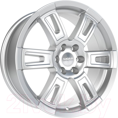 

Литой диск SKAD, Тор 18x8" 6x114.3мм DIA 66.1мм ET 30мм Сильвер