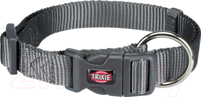 Ошейник Trixie Premium Collar 201616 (M/L, графит)