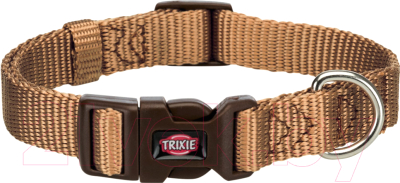 Ошейник Trixie Premium Collar 201614 (M/L, карамель)