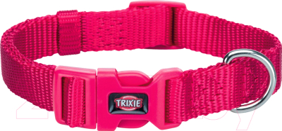 Ошейник Trixie Premium Collar 201611 (M/L, фуксия)