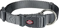 Ошейник Trixie Premium Collar 201516 (S-M, графит) - 
