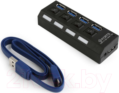 USB-хаб Cablexpert UHB-U3P4-22