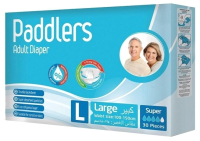 Подгузники для взрослых Paddlers Jumbo Pack 3 Large (30шт) - 