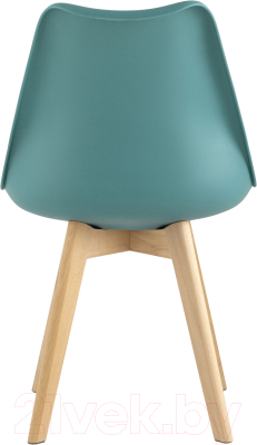 Стул Stool Group Frankfurt / Y863 (серо-зеленый/деревянные ножки)