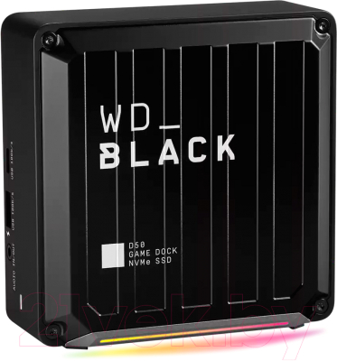 Внешний жесткий диск Western Digital Black D50 Game Dock NVMe 1TB (WDBA3U0010BBK-EESN)