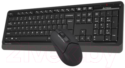 Клавиатура+мышь A4Tech Fstyler FG1012 (черный)
