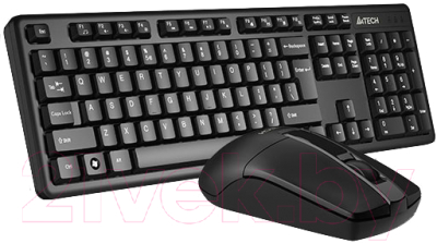 Клавиатура+мышь A4Tech V-Track 3330N