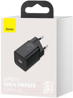 Зарядное устройство сетевое Baseus Super Si / CCSP020101 (черный)