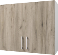 Шкаф навесной для кухни Горизонт Мебель Европа 80 (серый крафт) - 