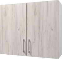 Шкаф навесной для кухни Горизонт Мебель Европа 80 (белый крафт) - 