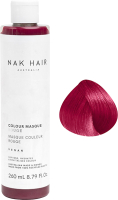 Оттеночный бальзам для волос Nak Colour Masque Rouge (260мл) - 