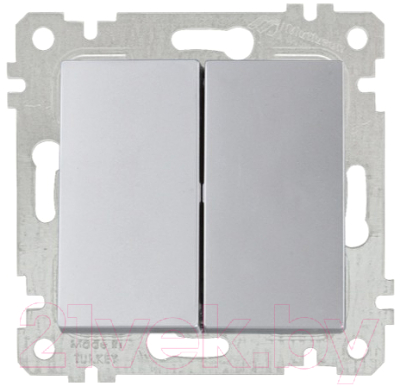Изображение товара Выключатель Mutlusan Rita 2200 402 0182 (серебристый)