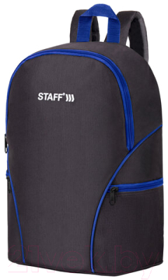 Рюкзак Staff Trip / 270786 (черный/синие детали)