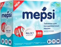 Таблетки для посудомоечных машин Mepsi 0521 (60шт) - 