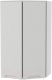 Шкаф навесной для кухни ДСВ Тренто ПТ 400 (серый/белый) - 