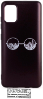 Чехол-накладка Case Print для Galaxy A52 (очки) - 