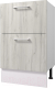 Миниатюра изображения товара Шкаф-стол кухонный Горизонт Мебель Европа 50 2 ящика (белый крафт)