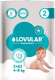 Подгузники детские Lovular Hot Wind S 4-8кг / 429719 (62шт) - 