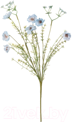 Искусственный цветок Вещицы Лен полевой HDF30 (голубой)