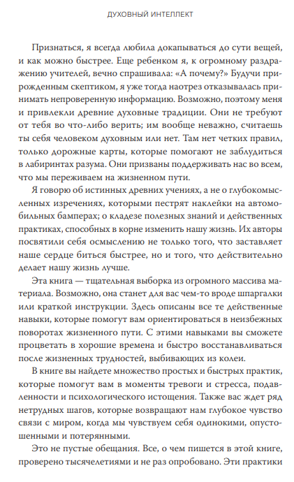 Книга МИФ Духовный интеллект. Как SQ помогает обойти внутренние блоки